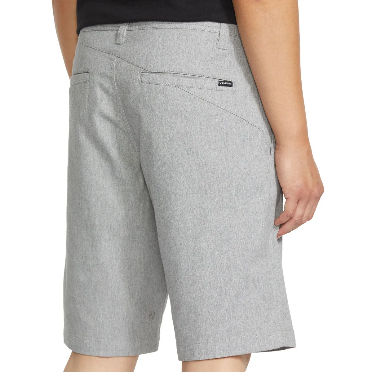 Volcom Frickin Modern Stretch 21 Shorts - Grey 2025 Outdoor Days UPF Sun Protection
