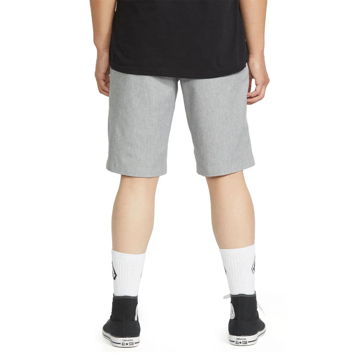 Volcom Frickin Modern Stretch 21 Shorts - Grey 2025 No Ride Up Technology