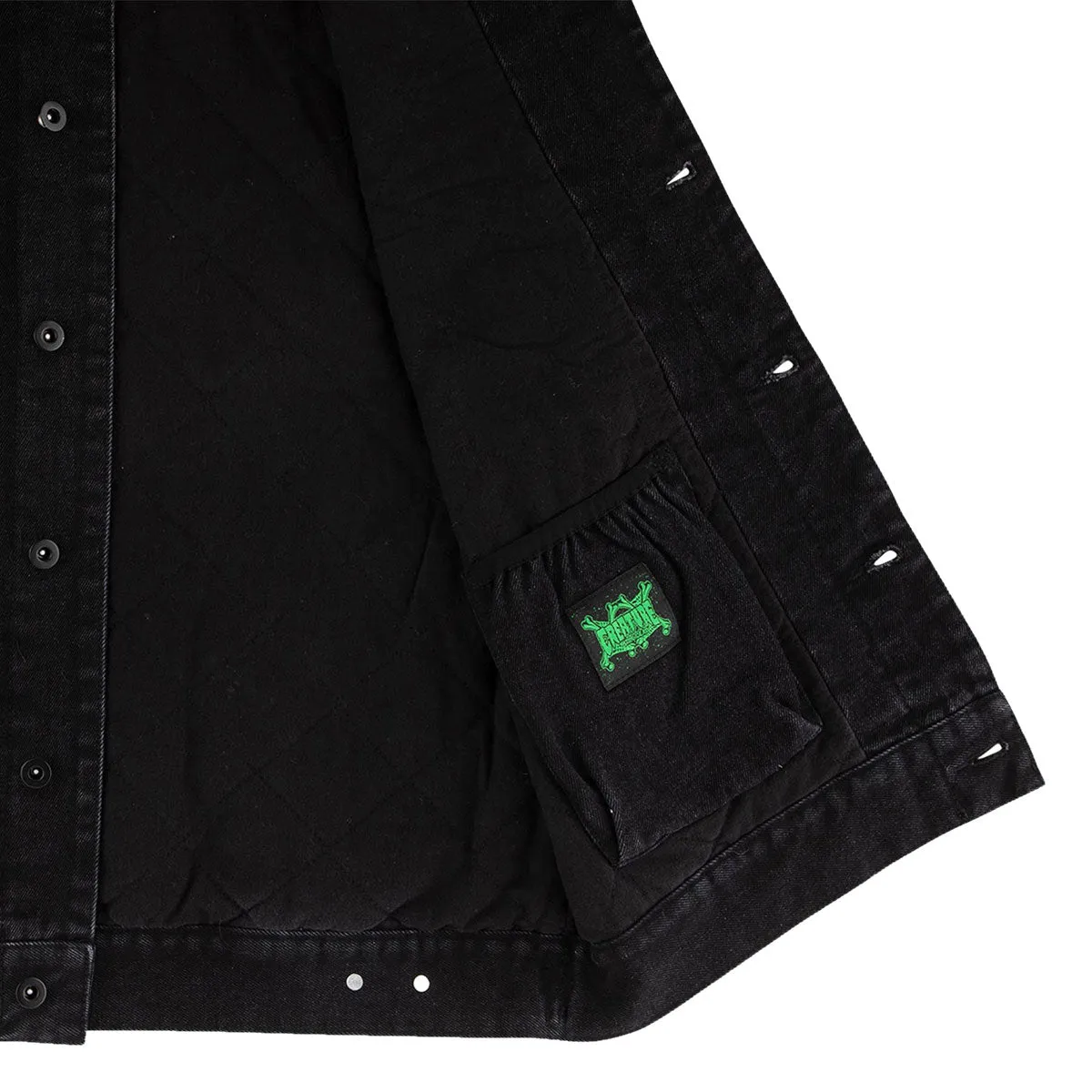 Comfort Fit Recycled materials Creature Resurrection Vest - Black
