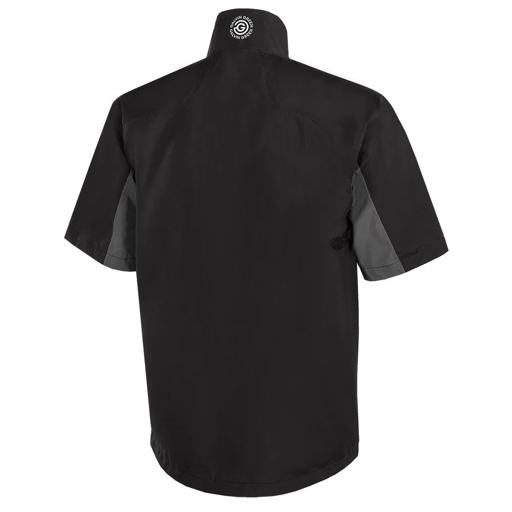 Galvin Green Air Waterproof Jacket - Black/Forged Iron Durable Double Stitching Daywear Staple