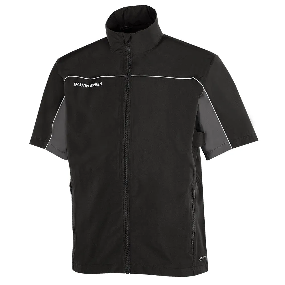 Hiking Trail Outfit Galvin Green Air Waterproof Jacket - Black/Forged Iron