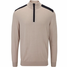 Ping Cranford Pullover - Mushroom Modern Edge Urban Look