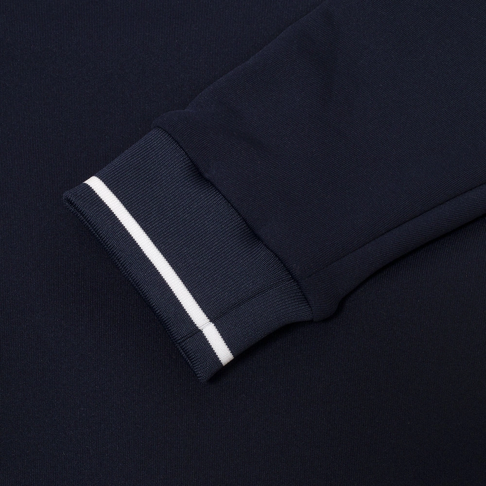 Calvin Klein Baylor Creek Hybrid Half Zip Pullover - Evening Blue Street Comfort product value for money