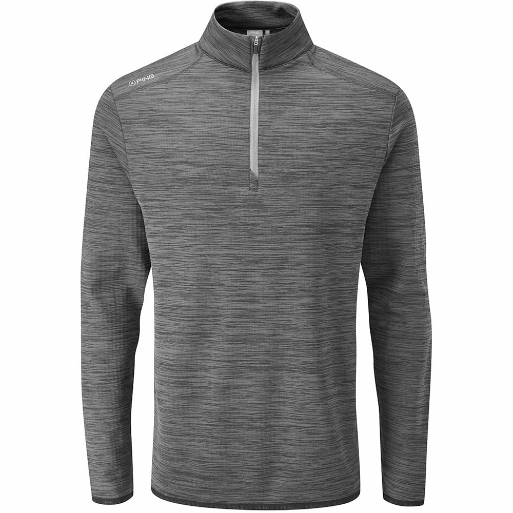 Adventure Ready product shiny sparkle Ping Edison 1/2 Zip Mid-Layer Fleece - Asphalt Marl
