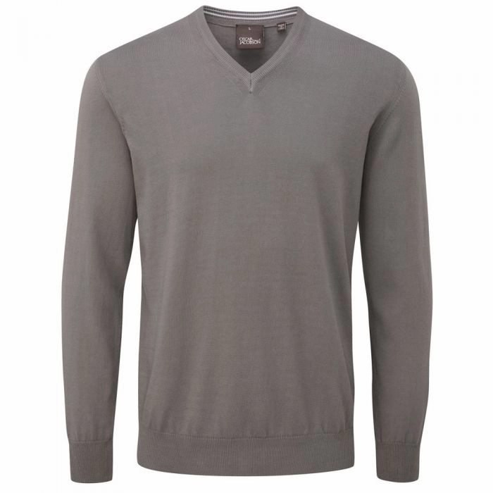 Comfy Comfort Oscar Jacobson Constable Pullover - Charcoal
