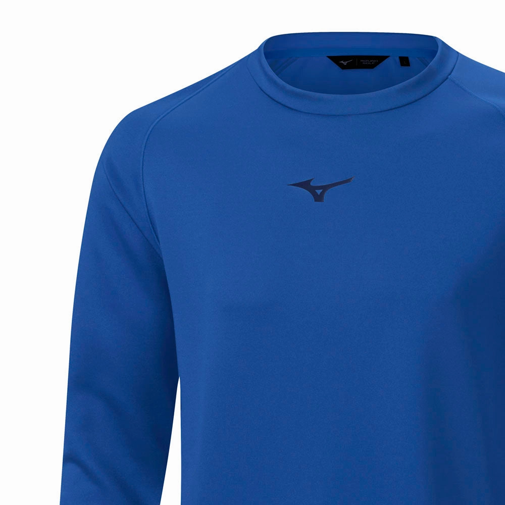 Chill Layer Modern Aesthetic Mizuno G-Style Crewneck - Blue