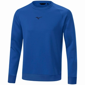Layer Relaxed goes with skirts Mizuno G-Style Crewneck - Blue
