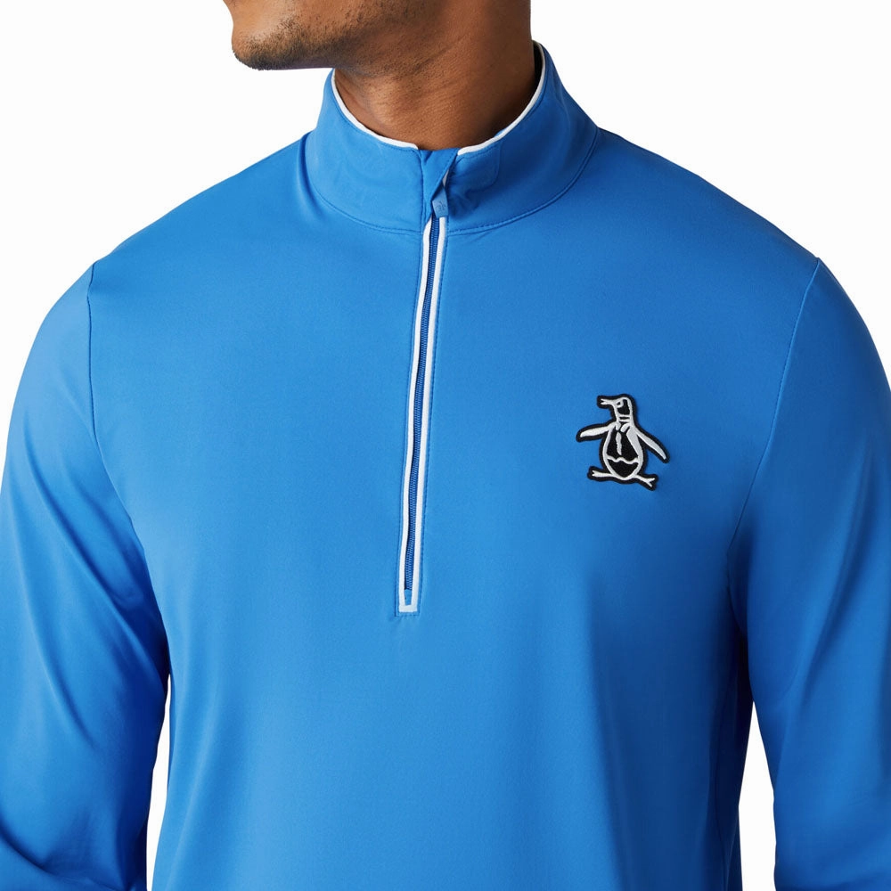 Original Penguin 1/4 Zip Performance Earl Pullover - Nebulas buckle accents High-Quality Fabric