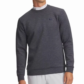 ethnic print Core Relaxed Under Armour Drive Midlayer Crewneck Pullover - Midnight Navy