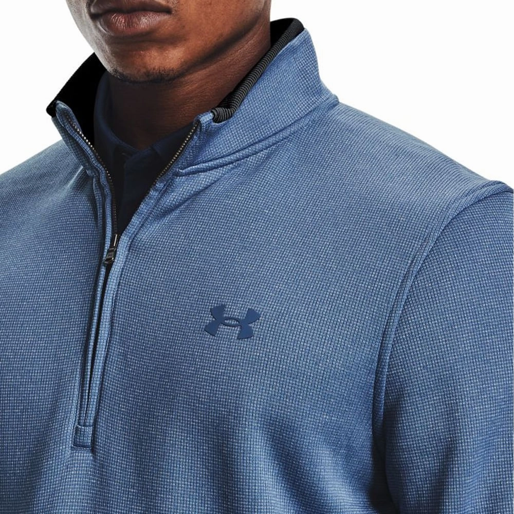 Under Armour Storm SweaterFleece ? Zip Sweater -  Mineral Blue Lightweight Comfort Velvet