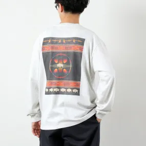 Soft Breathable Flexible Weave PENDLETON / Back Print Long Sleeve T-Shirt