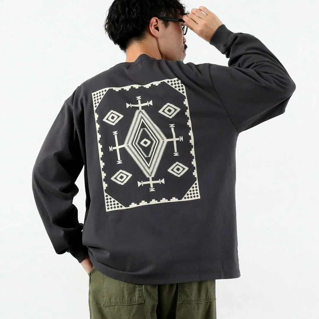 PENDLETON / Back Print Long Sleeve T-Shirt Daily Outfit weekday wear