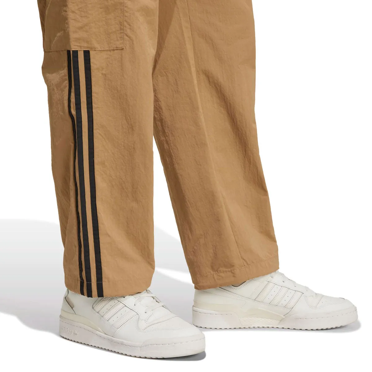 Adidas 3S Cargo Pants - Cardboard/Black Breathable Material