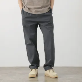 Double Stitched Versatile Wearable PARAGES / Double Pleated Pants Cotton
