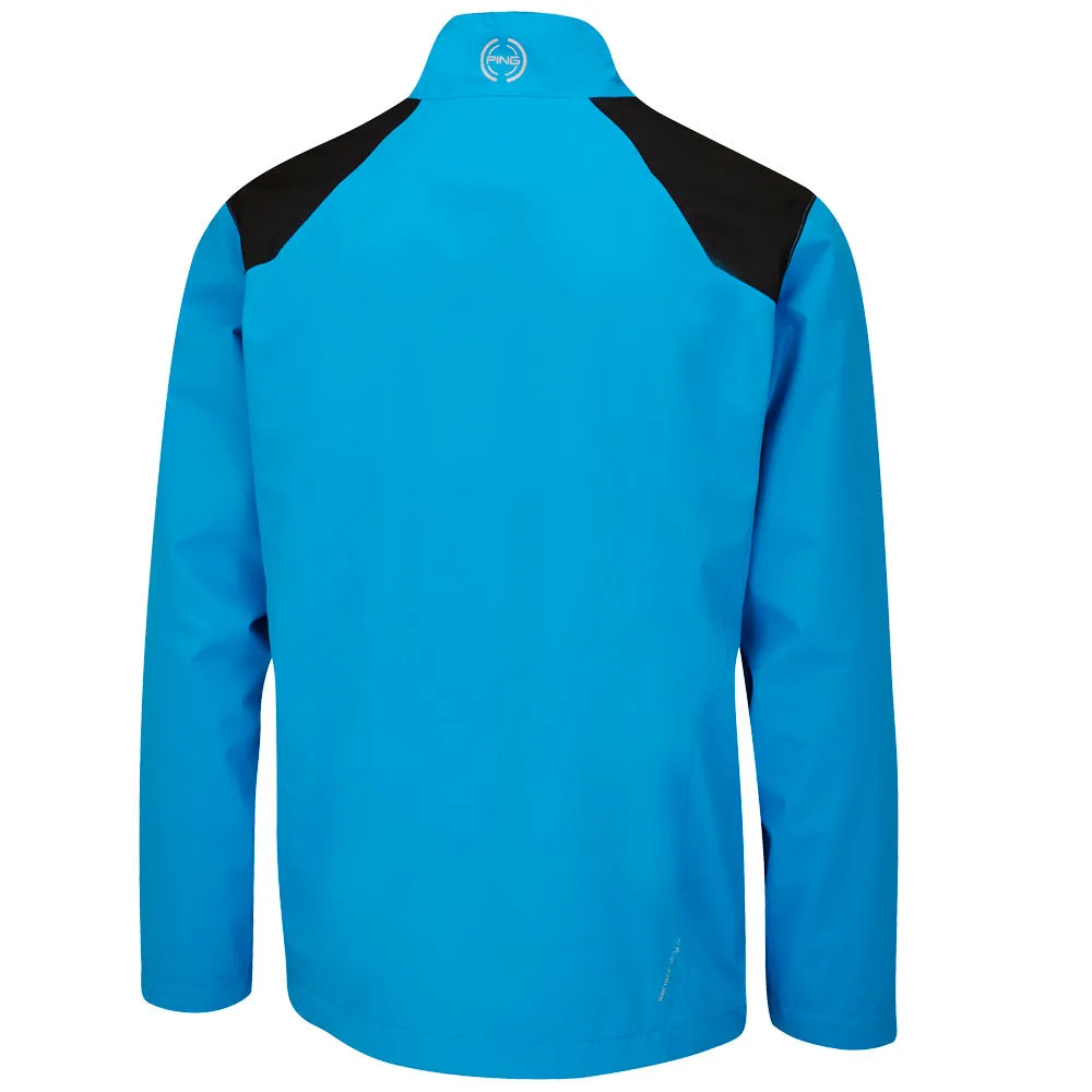 High Neck Ping SensorDry S2 Waterproof Jacket - Euro Blue/Black