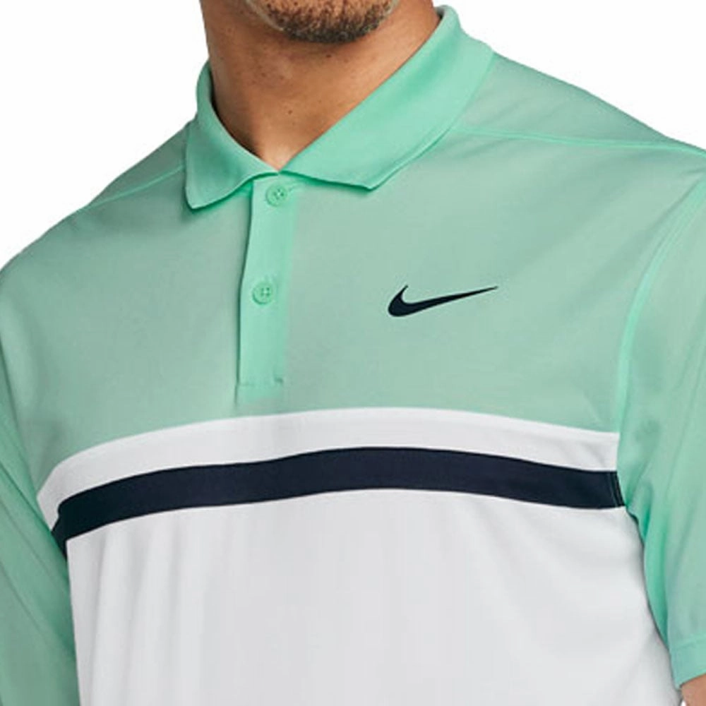 Fuzz Free Surface Nike Dri-FIT Victory Polo Shirt - Mint Foam/White/Obsidian/Obsidian