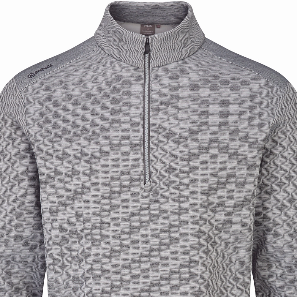 Ping Bexton 1/2 Zip Pullover - Quiet Grey Multi Budget