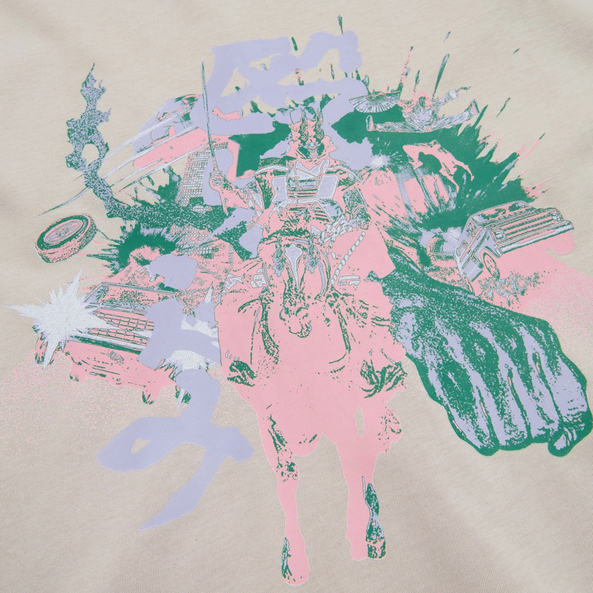 Evisen Nagurikomi T-Shirt - Beige Casual and cool
