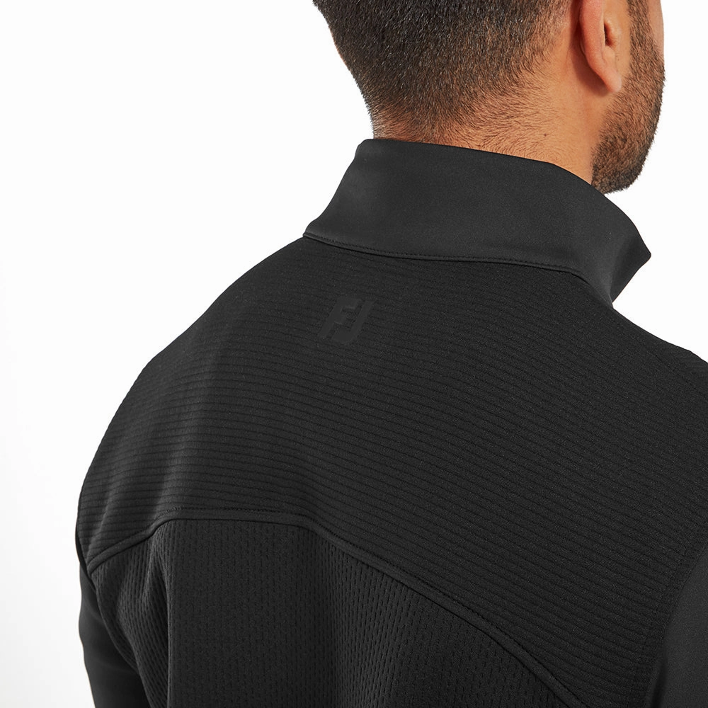 FootJoy Thermoseries Ottoman Midlayer - Black Practical Durable Fabric