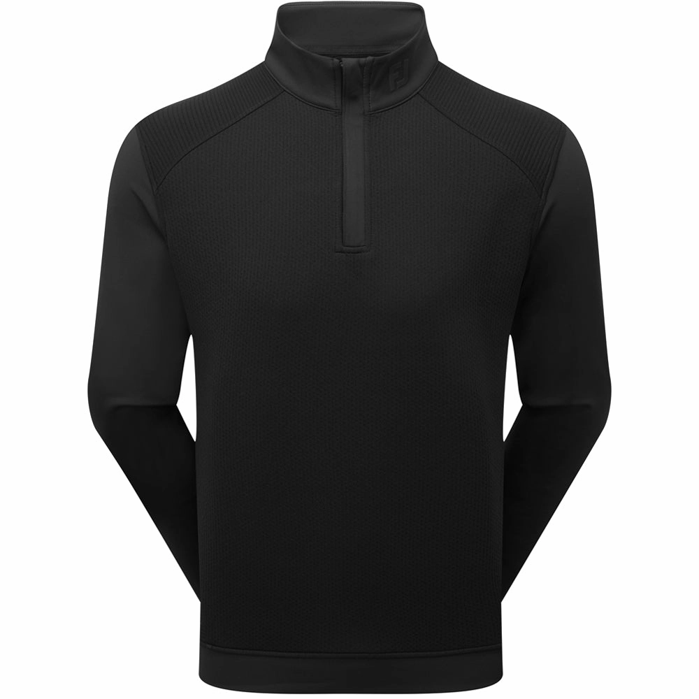 product nautical charm product sporty appeal FootJoy Thermoseries Ottoman Midlayer - Black