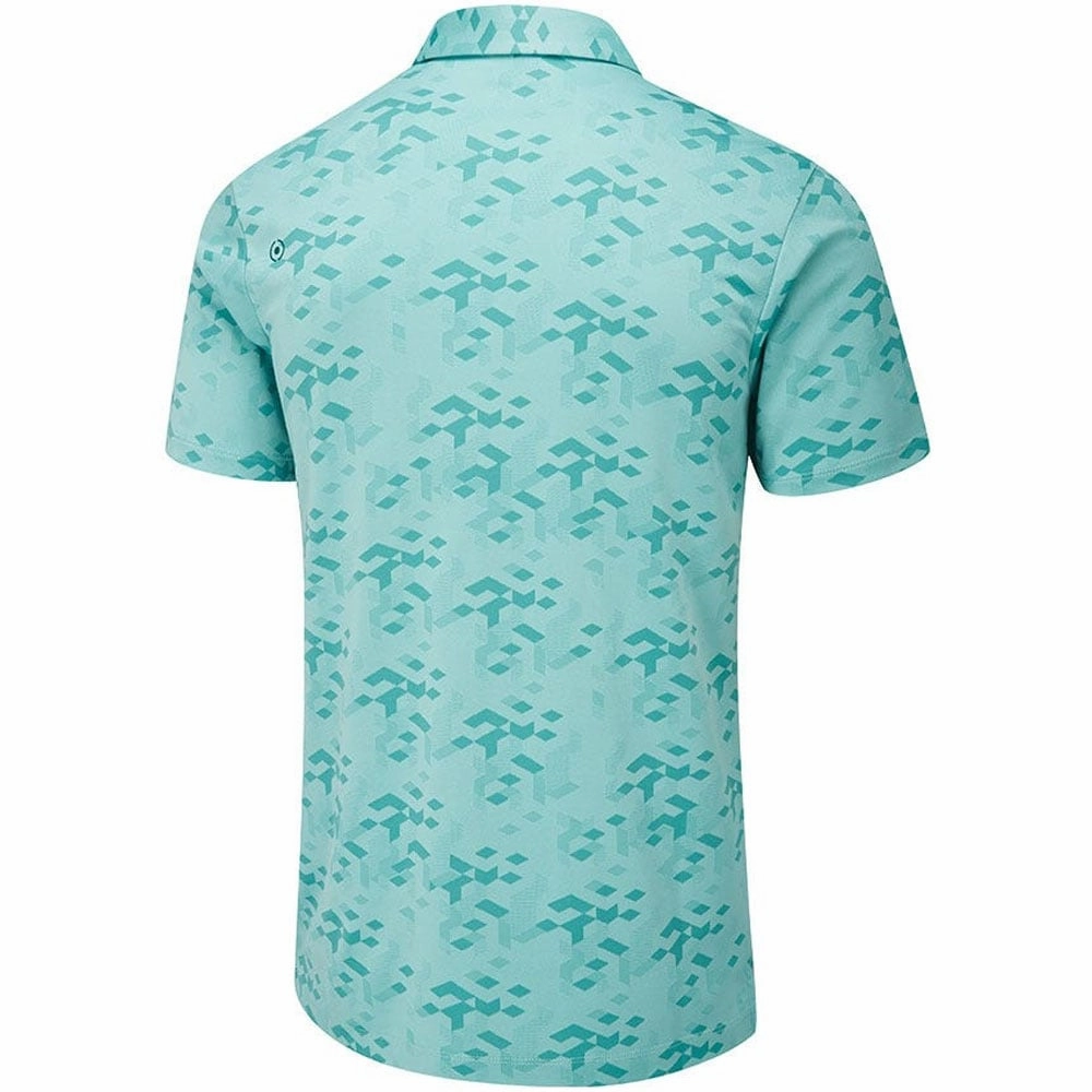 Luxury exclusivity Embroidered Details Ping Rae Polo Shirt - Blue Nile