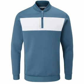 Stuburt Element Performance Sweater - Peacock Cozy Style Solid Color