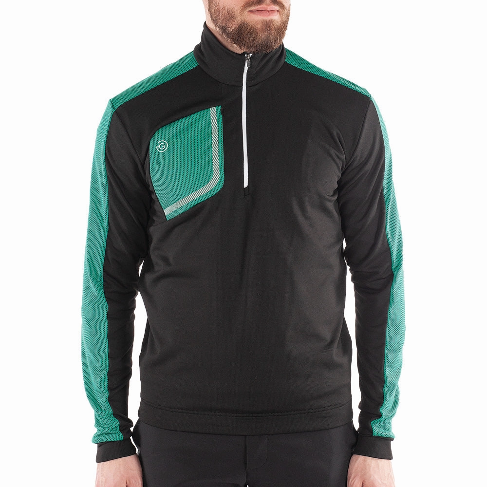 Galvin Green Dwight Insula Pullover - Black/Green/White Holiday Wear Cozy Vibe