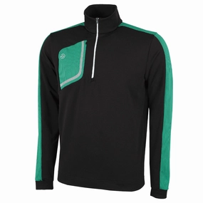 product fair trade Galvin Green Dwight Insula Pullover - Black/Green/White