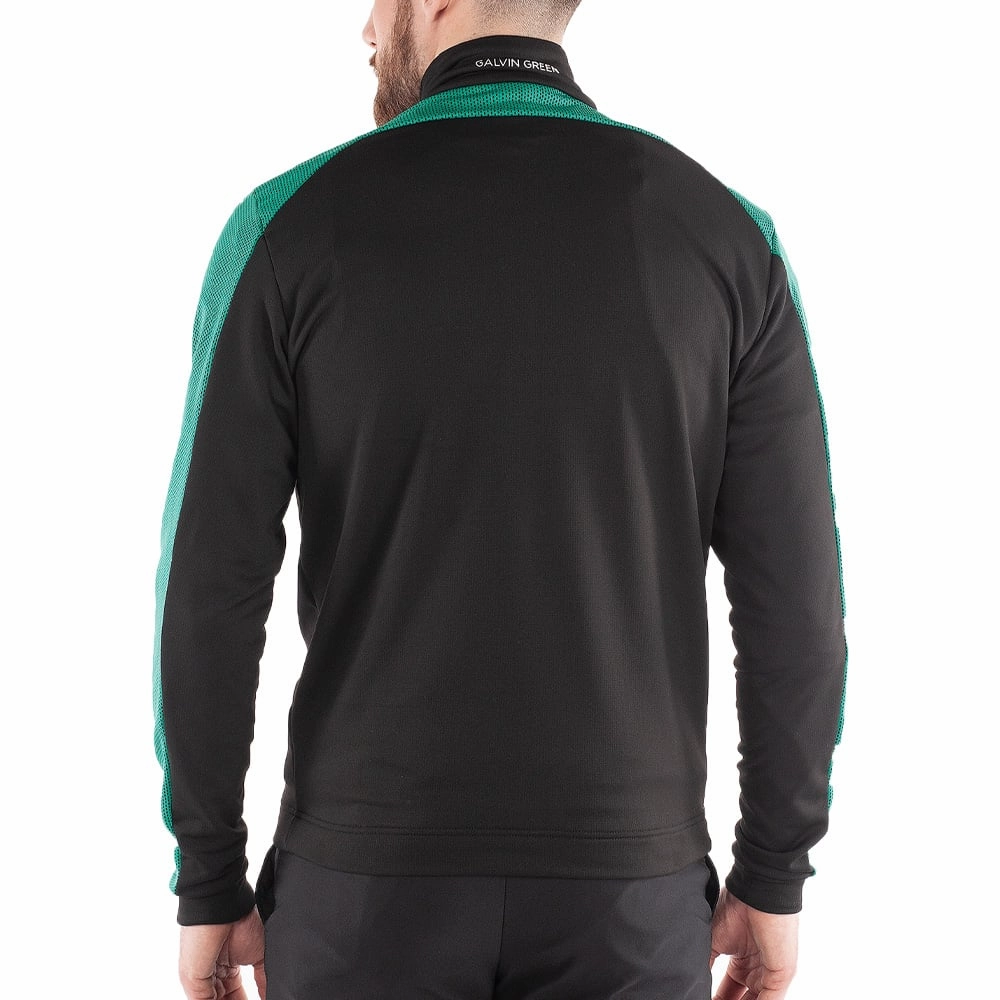 sequin Galvin Green Dwight Insula Pullover - Black/Green/White