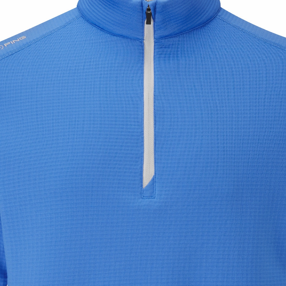 product exchange policy Ping Edwin 1/2 Zip Pullover - French Blue