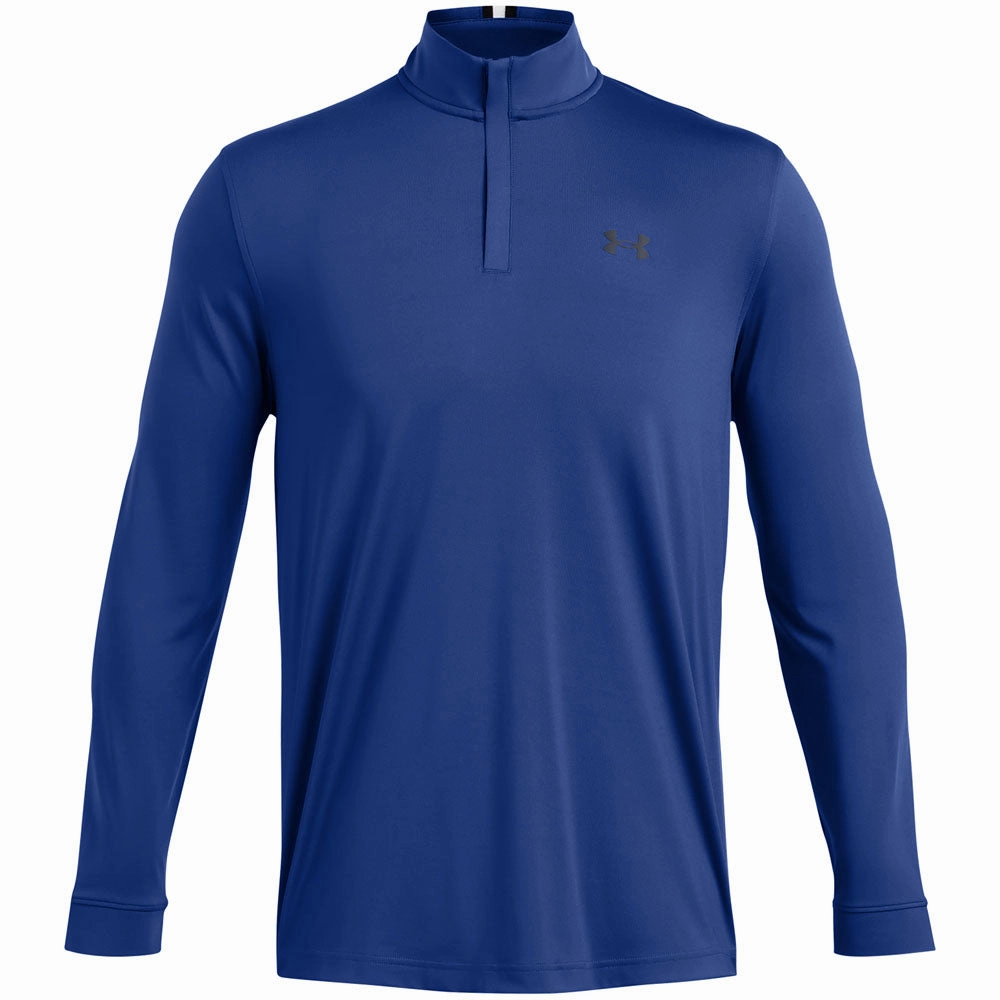 Cool Comfort Hoodie Fashion Under Armour Playoff 1/4 Zip Sweater - Tech Blue