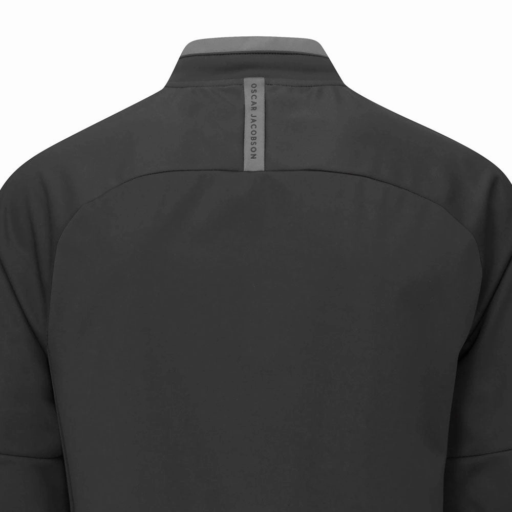 Oscar Jacobson Redfern 1/2 Zip Pullover - Black cycling suitable