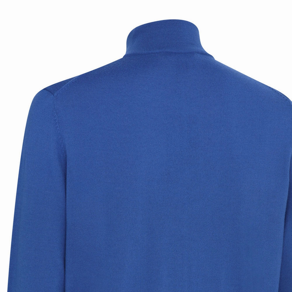 Callaway 1/4 Zip Blended Merino Sweater - Galaxy Blue right for travel Summer