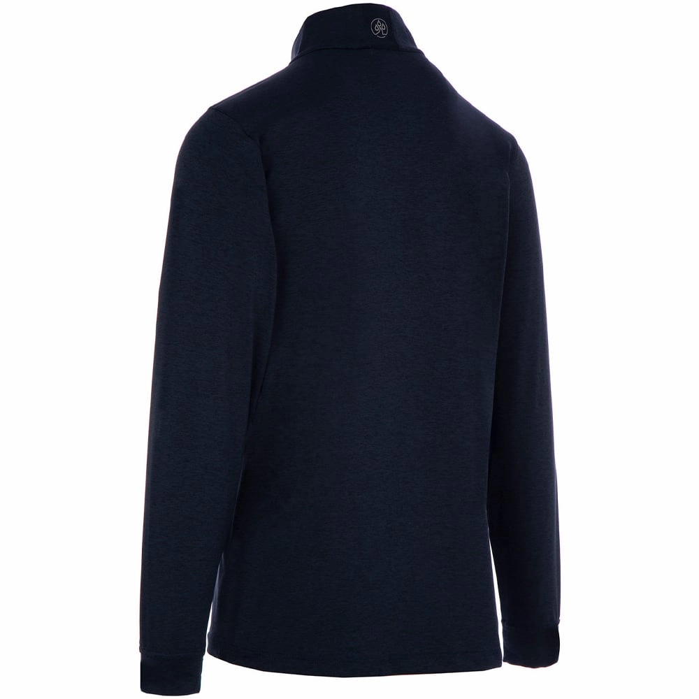 Sporty Look ProQuip Pro Tech Melange 1/2 Zip Pullover - Navy