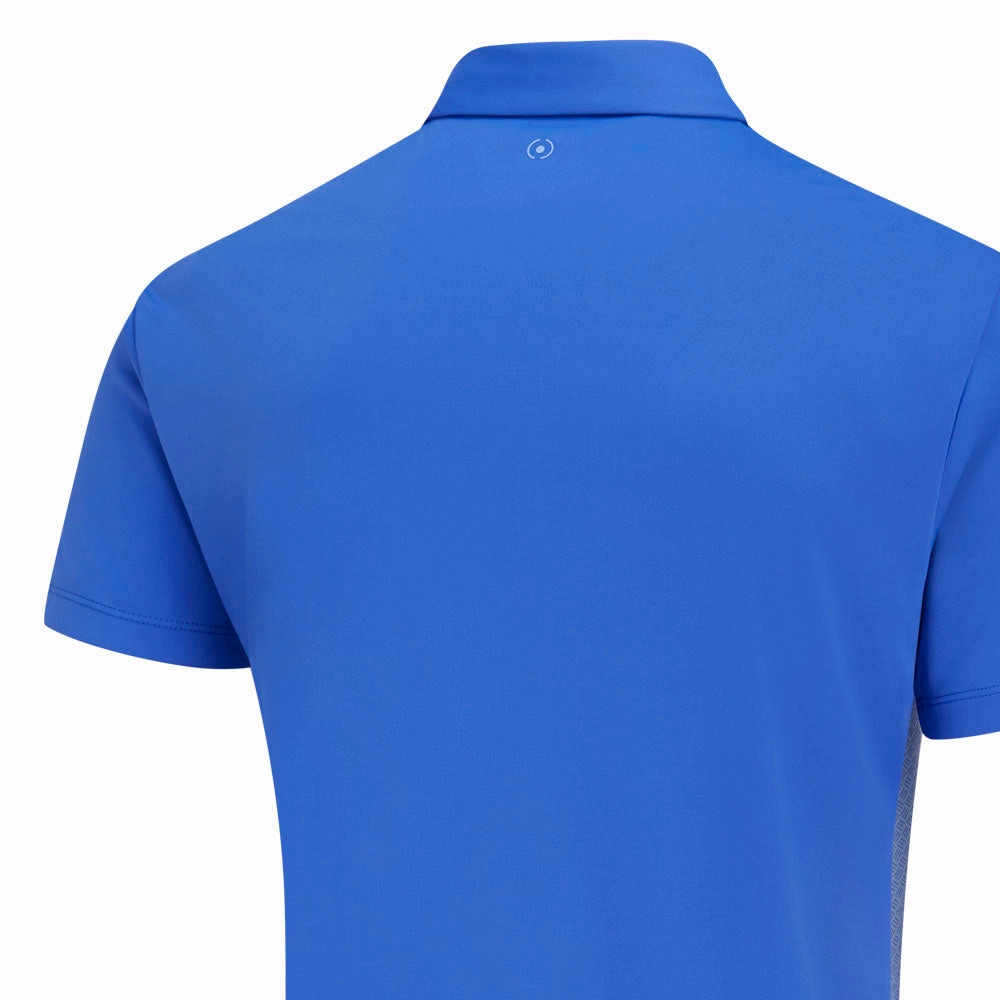 Ping Hall Polo Shirt - Ultra Blue/Cornflower Blue Non Restrictive Fit