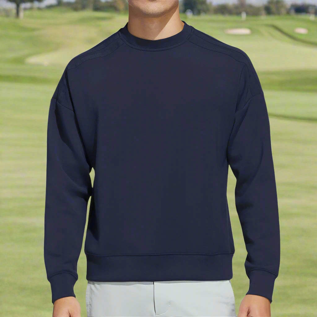 Men's adidas Beyond the Course Pullover - Collegiate Navy