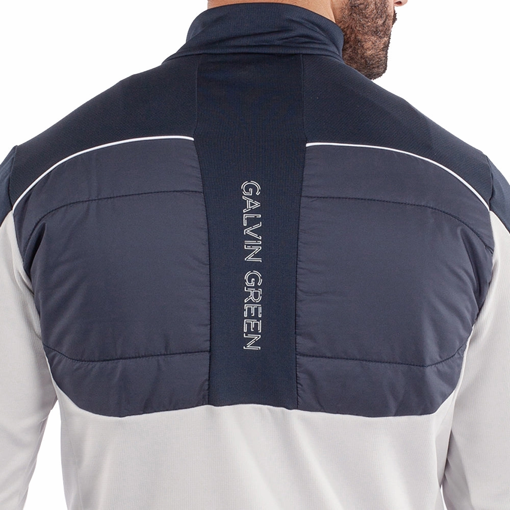 Galvin Green Douglas 1/4 Zip Pullover - Cool Grey/Navy product gift worthiness