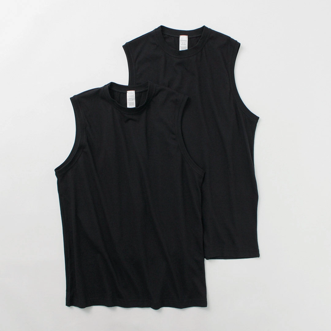 brandable City Look SCHIESSER / American Sleeveless 2 Pack T-Shirt