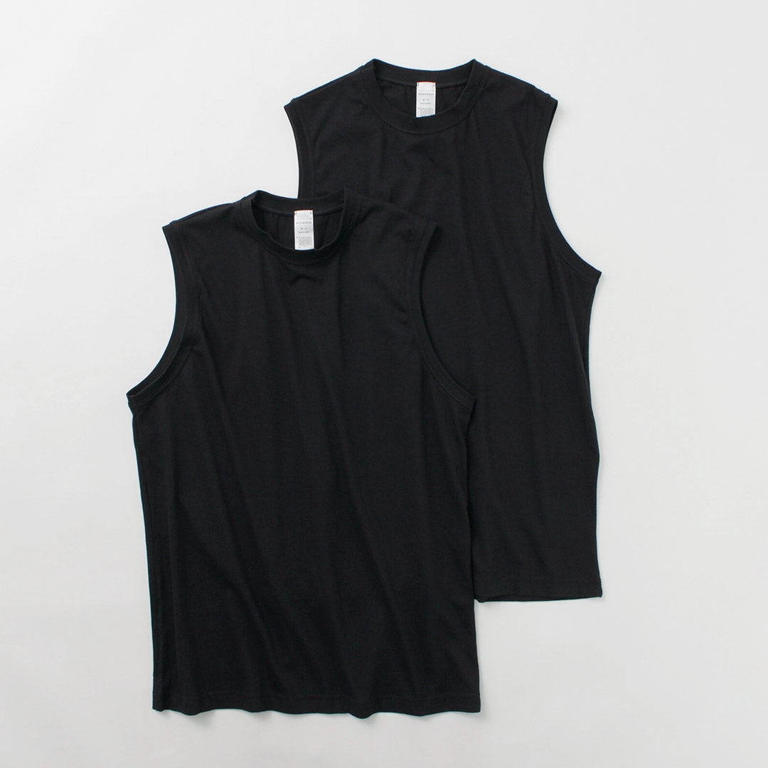 SCHIESSER / American Sleeveless 2 Pack T-Shirt Sporty Comfort