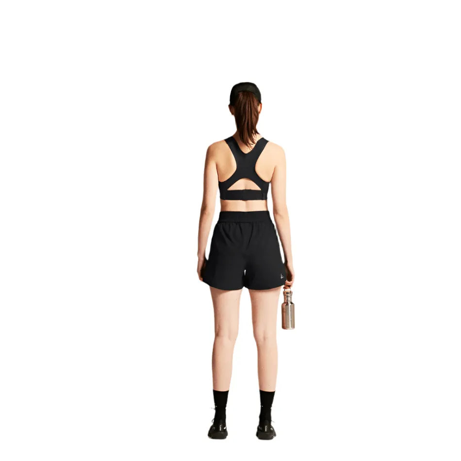 Lightweight Design Trendy Comfort Craft Women's Core Essence Shorts in Black SS25
