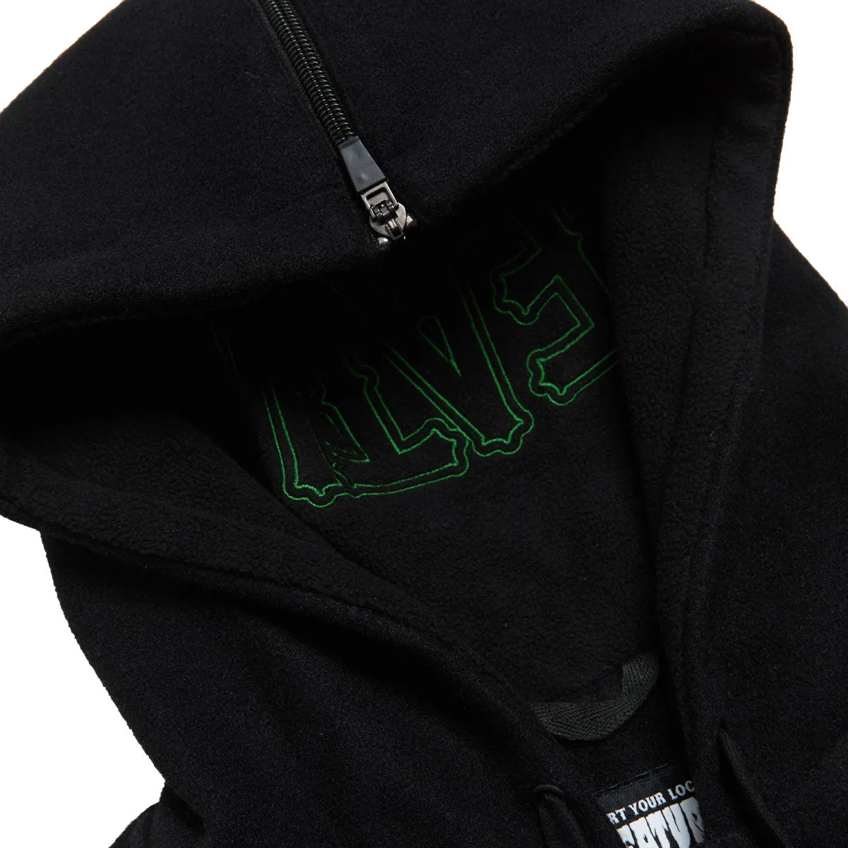Creature Drop Out Varsity Jacket - Black Comfortable Fabric