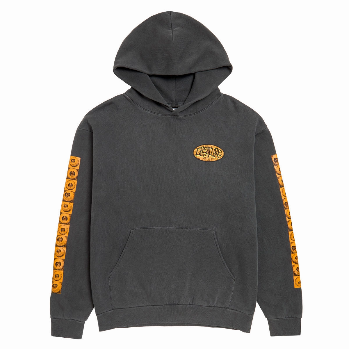 Creature Crash and Burn Hoodie - Pigment Black Rugged Build Soft Sense