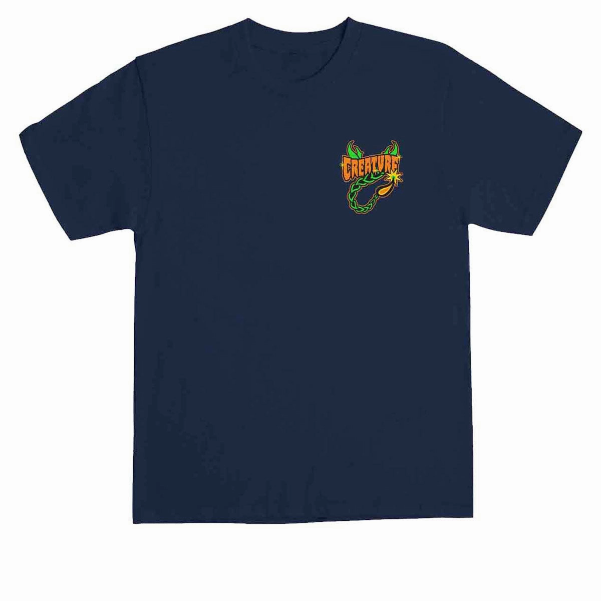 Creature Deadly Sands T-Shirt - Navy HighThreadCount