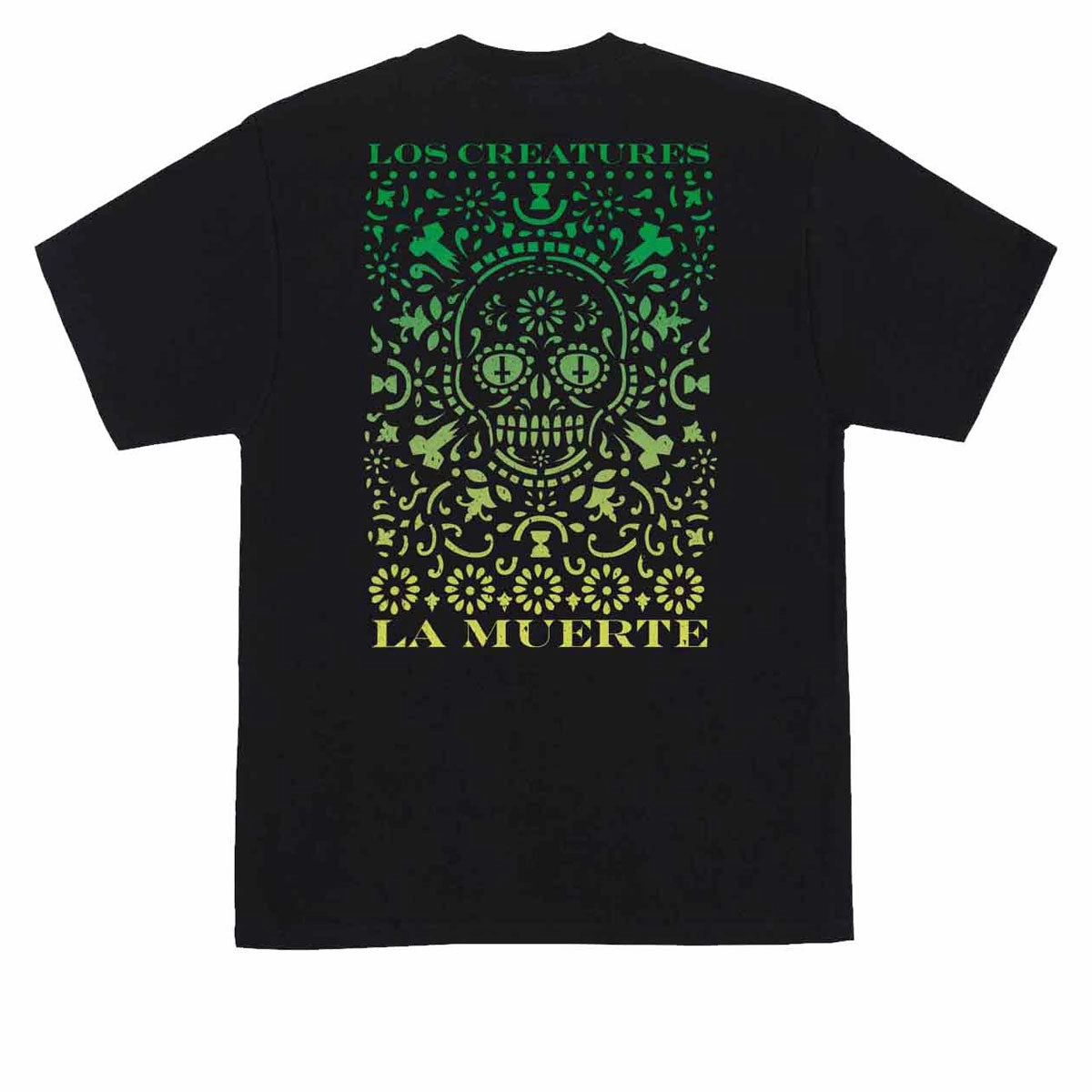 Summer Casual Creature La Muerta Relic T-Shirt - Black