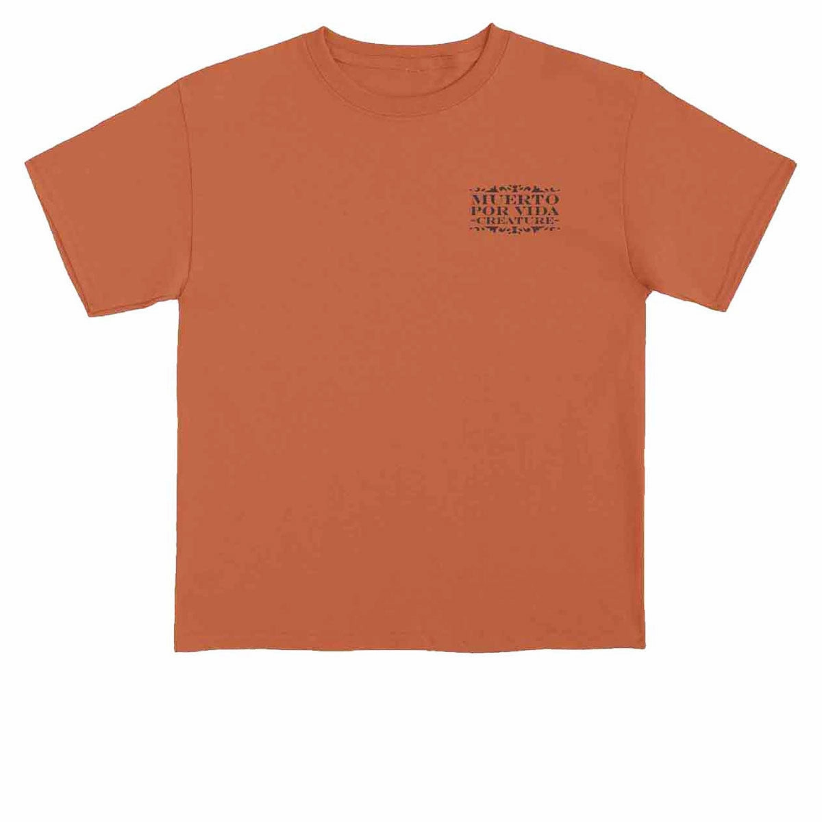 Plus Size Creature La Muerta Relic T-Shirt - Texas Orange
