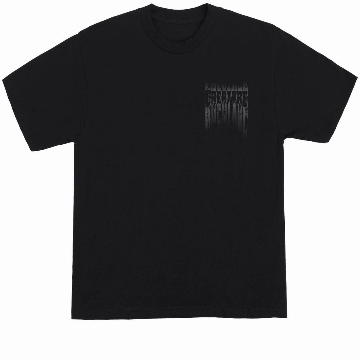 Award-winning Creature Tattered T-Shirt - Black