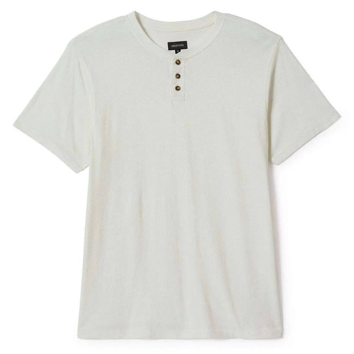 Casual Sophistication Brixton Vintage Reserve Henley Shirt - Off White Sol Wash