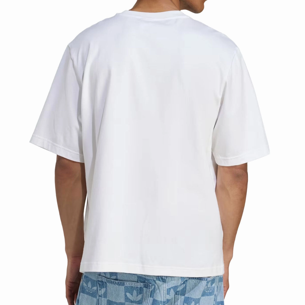 Adidas Graphic OS T-Shirt - White Lightweight Construction All-Purpose Wear