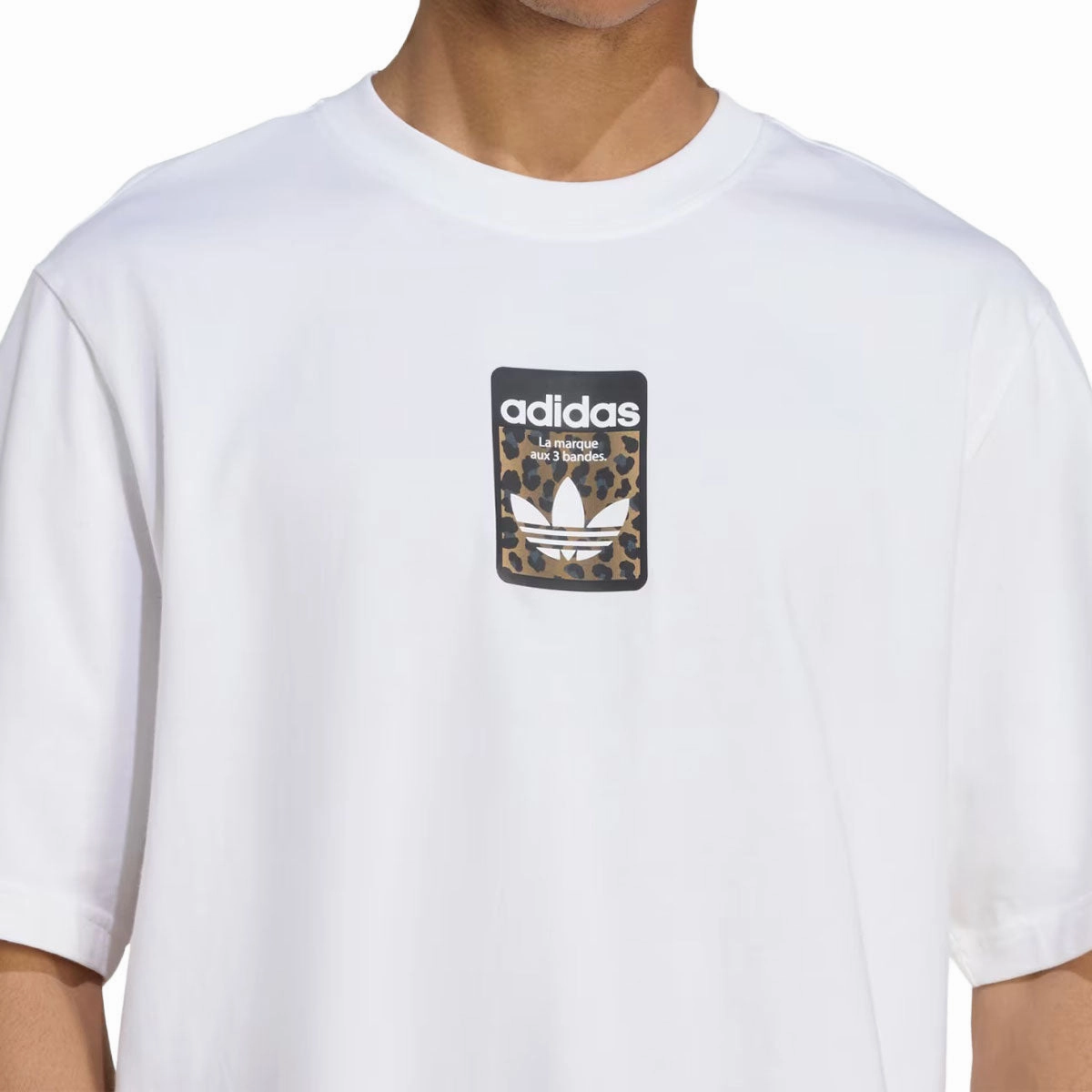 Adidas Graphic OS T-Shirt - White UV Protective Coating Soft and Light