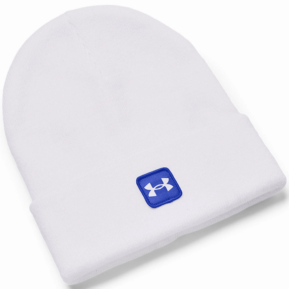 Under Armour Halftime Cuff Beanie Hat - White Trail Ready